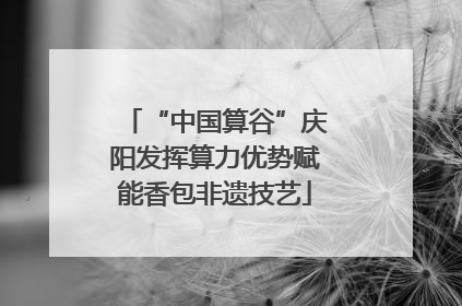 “中国算谷”庆阳发挥算力优势赋能香包非遗技艺