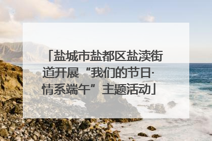 盐城市盐都区盐渎街道开展“我们的节日·情系端午”主题活动