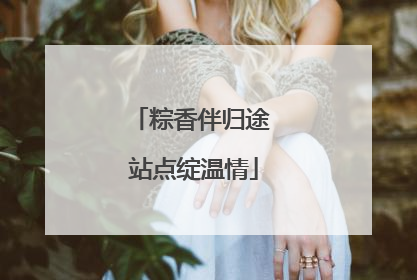 粽香伴归途 站点绽温情