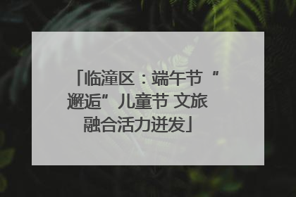临潼区：端午节“邂逅”儿童节 文旅融合活力迸发