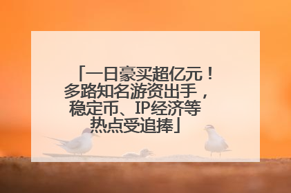 一日豪买超亿元！多路知名游资出手，稳定币、IP经济等热点受追捧