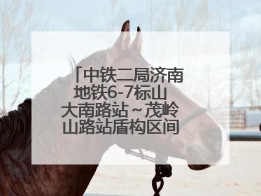 中铁二局济南地铁6-7标山大南路站～茂岭山路站盾构区间双线顺利贯通