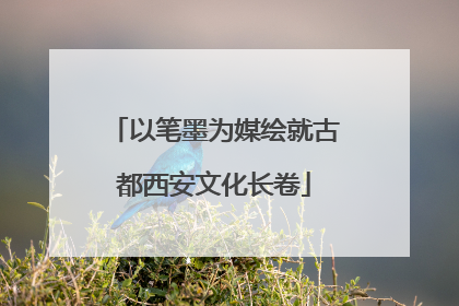 以笔墨为媒绘就古都西安文化长卷