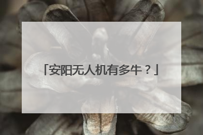 安阳无人机有多牛？