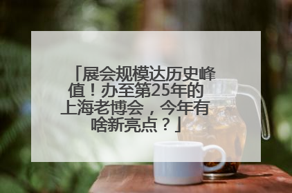 展会规模达历史峰值！办至第25年的上海老博会，今年有啥新亮点？