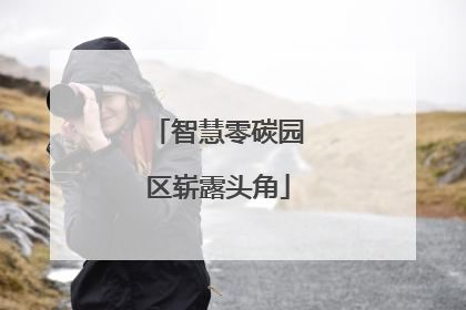 智慧零碳园区崭露头角