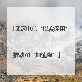 武汉电信“以赛促用”推动AI“加速跑”