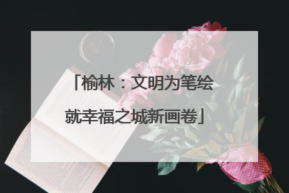 榆林：文明为笔绘就幸福之城新画卷