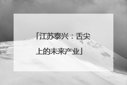 江苏泰兴：舌尖上的未来产业