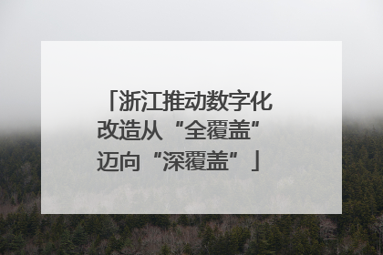 浙江推动数字化改造从“全覆盖”迈向“深覆盖”