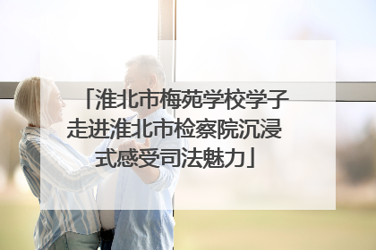 淮北市梅苑学校学子走进淮北市检察院沉浸式感受司法魅力