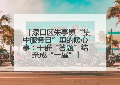 渌口区朱亭镇“集中服务日”里的暖心事：干群“答题”结亲成“一屋”