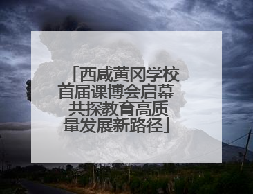 西咸黄冈学校首届课博会启幕 共探教育高质量发展新路径