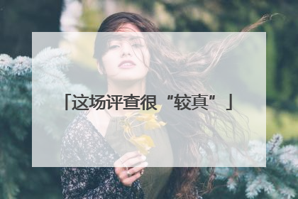 这场评查很“较真”