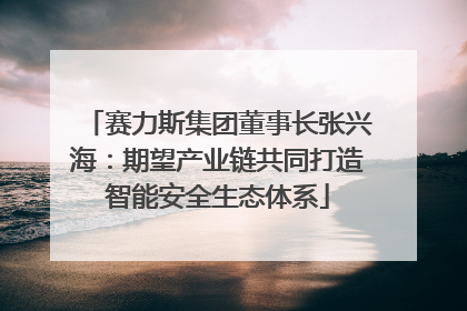 赛力斯集团董事长张兴海：期望产业链共同打造智能安全生态体系