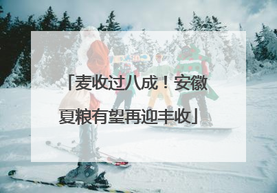 麦收过八成！安徽夏粮有望再迎丰收