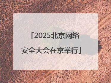 2025北京网络安全大会在京举行